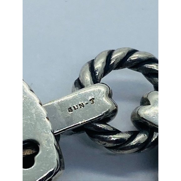 David Yurman Citrine Stones Albion Cable Bracelet Sterling 18K - Picture 13 of 13